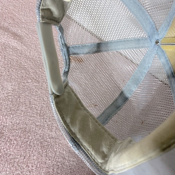 Vintage City Of Edmonton Employees Roadeo Grey Mesh  Back Snap Back Trucker Hat - Picture 9 of 14